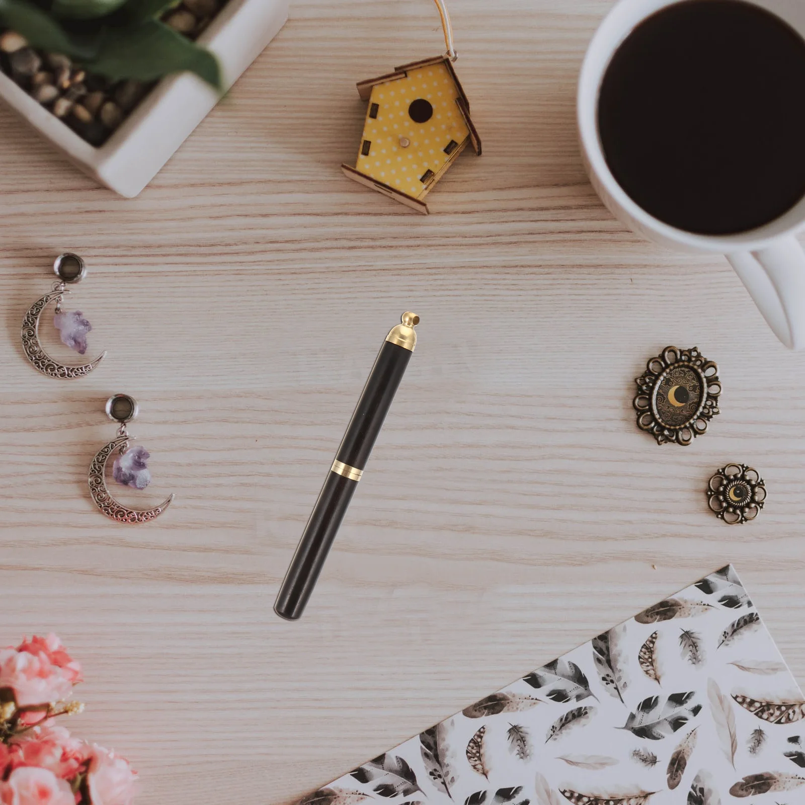 

2Pcs Copper Ear Scoop Practical Earwax Removal Spoon Household Ear Cleaning Tool Portable Easy Use Copper Earpicks