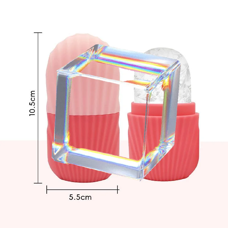 Silicone Ice Cube Trays Beauty Face Roller for Eye Puffiness and Lifting Massager Skin Care Tool Household Spa