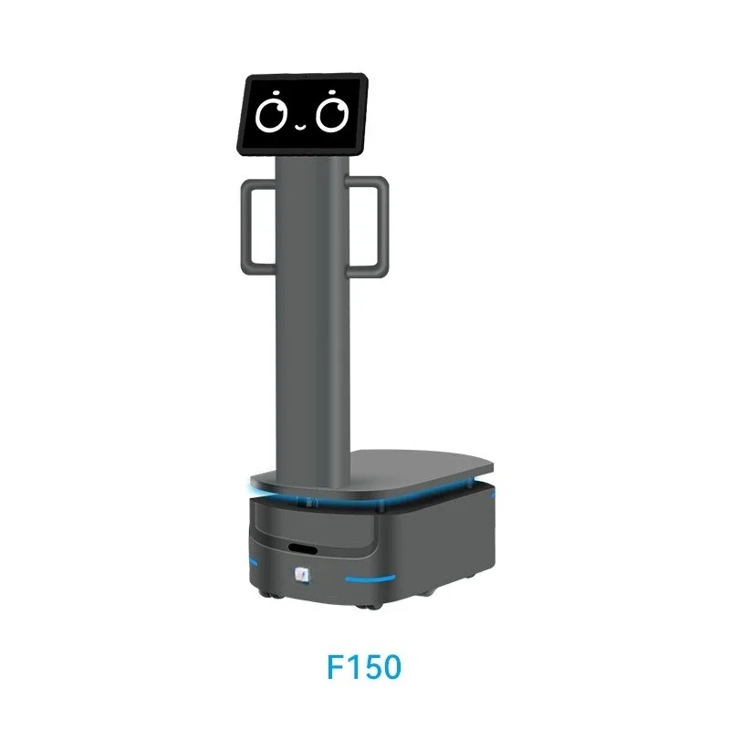 Handling, warehousing, logistics, shelf replenishment, small piece transportation robot view 3