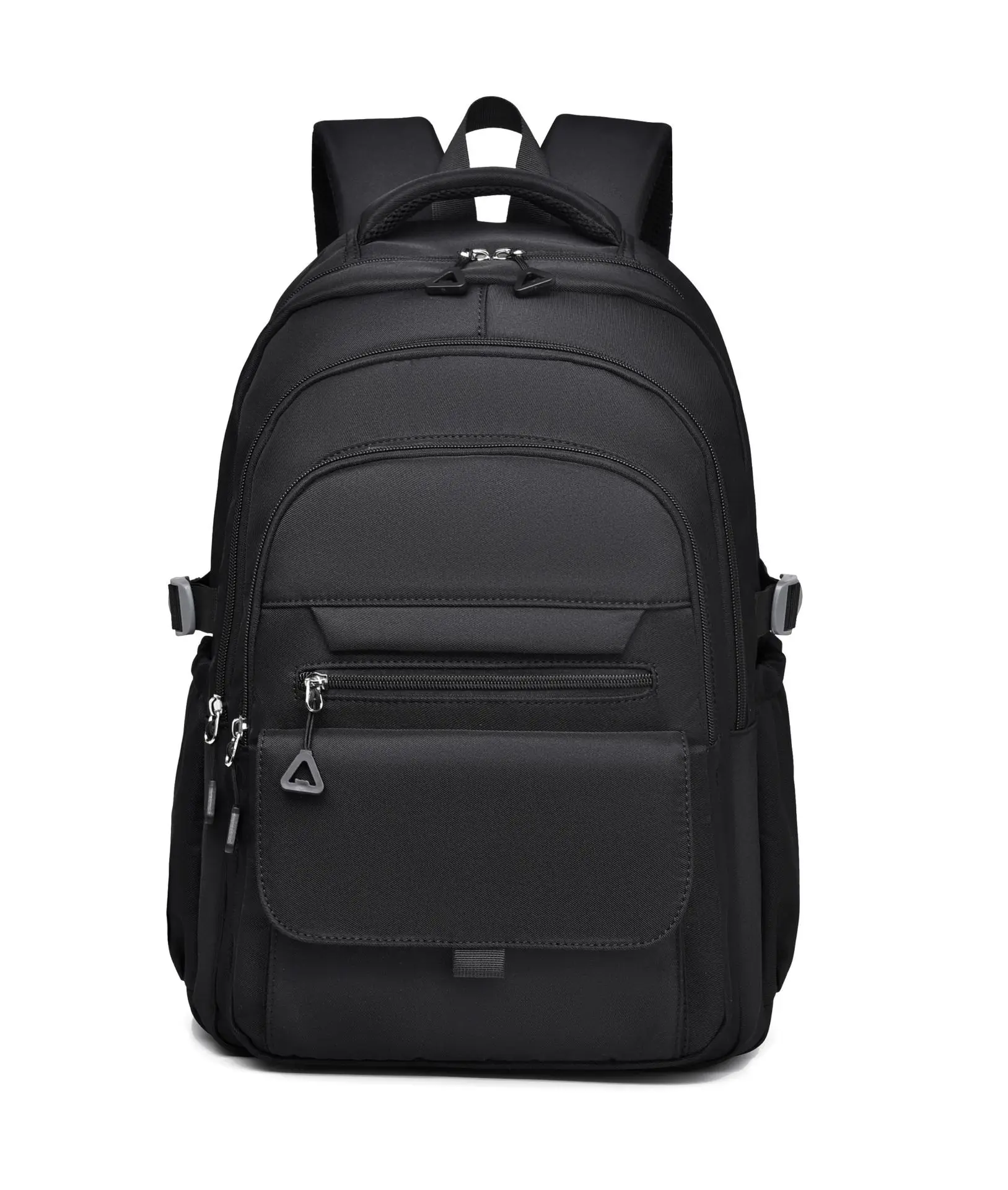 Solid Color Versatile Student Backpack for Middle and High School Students, Casual Travel Bag for College Students
