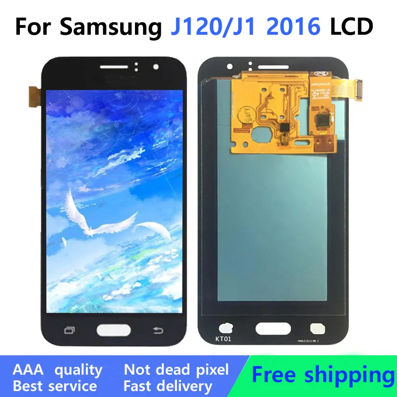 

AMOLED LCD touch screen assembly for Samsung Galaxy J1 2016 j120f j120ds j120g j120m J120 LCD Display