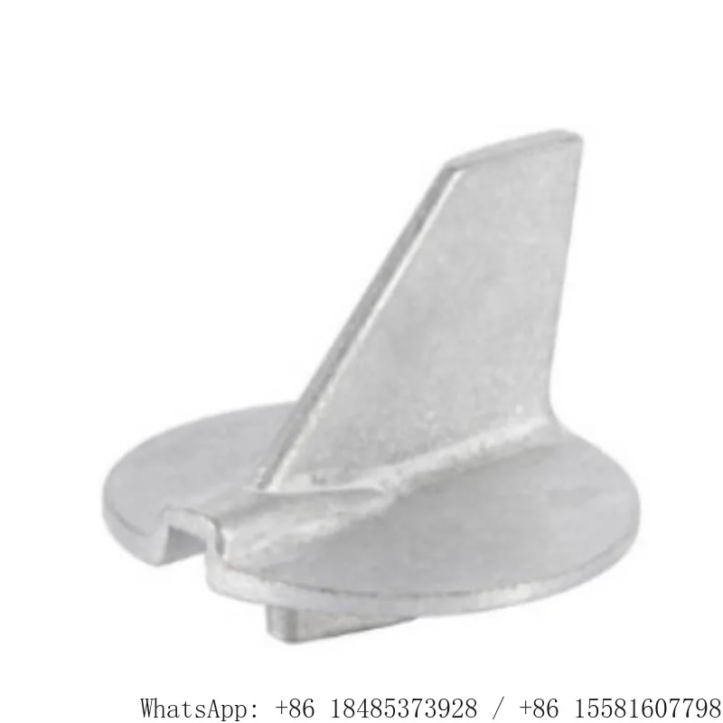 Outboard Motor Zinc Anode Anti-corrosion Protection Block 6E5-45371-01 For  Yamaha 75-130HP Marine Sacrificial Anode Zinc Plate