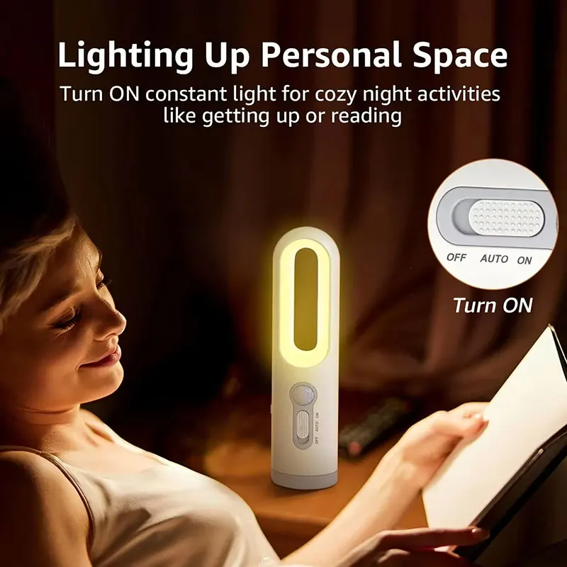 Imagem -03 - Xiaomi-mijia Led Sensor de Movimento Night Light em Portátil com Crepúsculo ao Amanhecer Iluminação do Sensor de Movimento Lâmpada de Cabeceira de Emergência