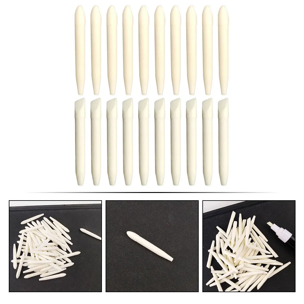 

20pcs Paint Pen Tips Replacement Whiteboard Marker Nibs Practical Painting Pen Points For School Supplies Oil Painting Markers