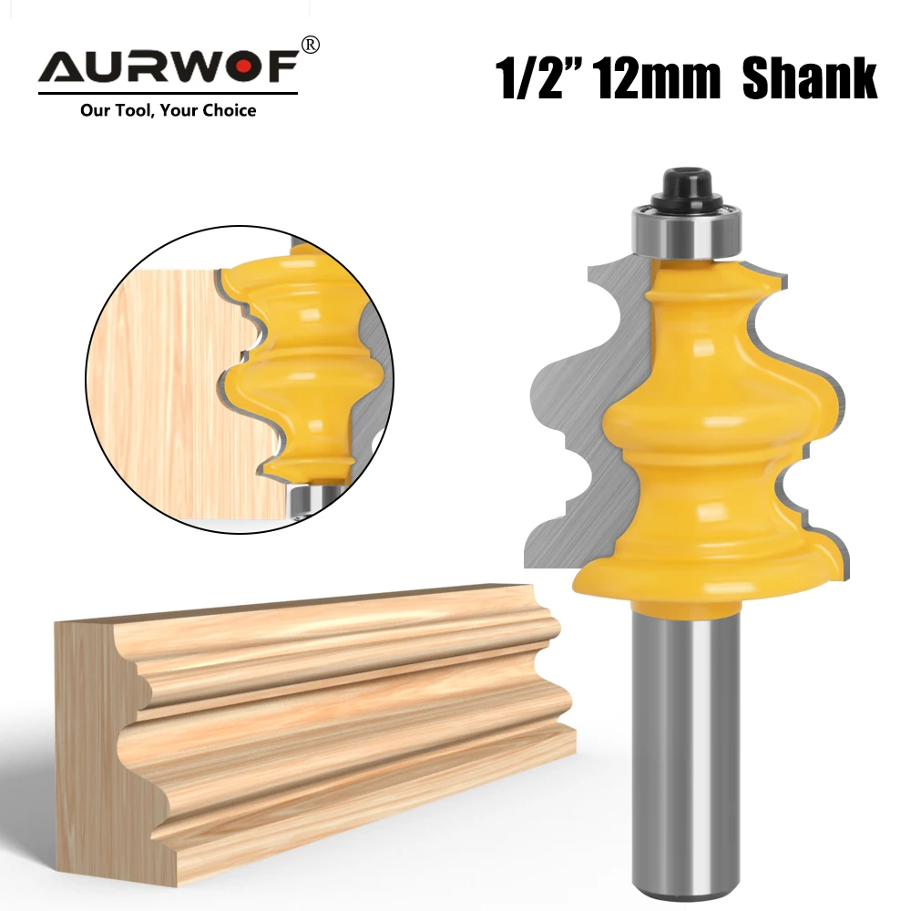 AURWOF 1pc Carbide 1/2