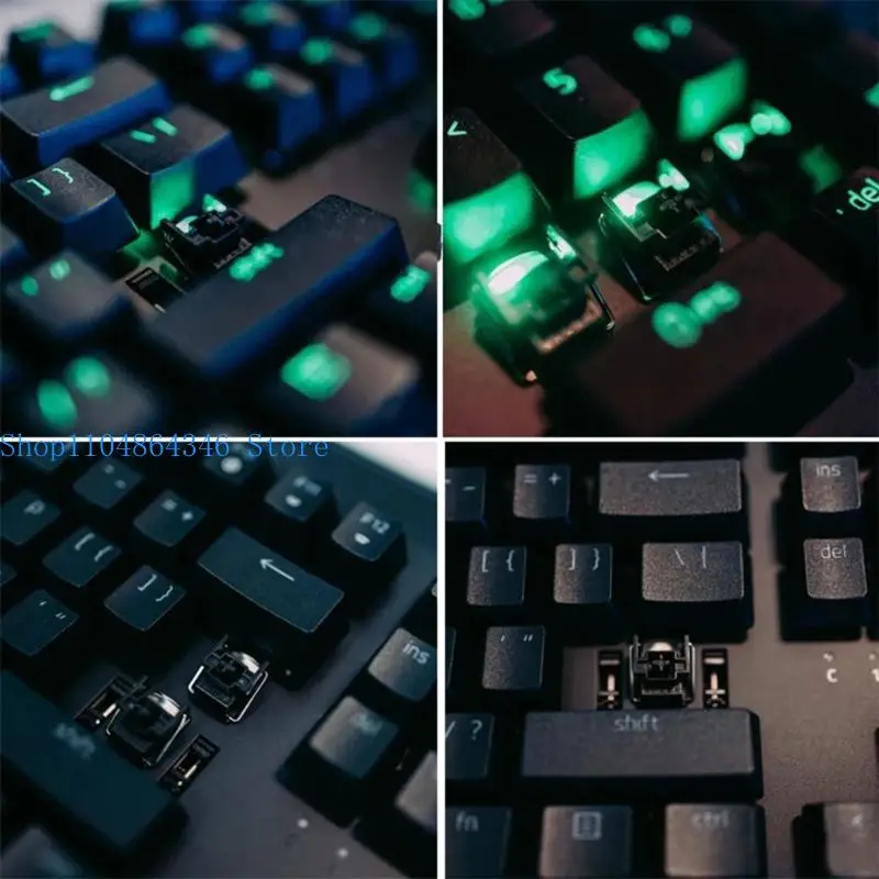 

652F 4PCS Opt Switches Fast Triggering Enhances Gaming 1.5mm Short Actuation