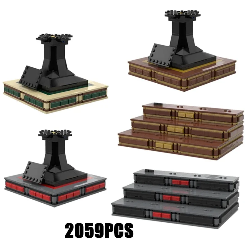 

Popular Star Movie Model Moc Building Bricks Large Dark Side Stand Technology Modular Blocks Gift Christmas Toy DIY Set Assembly