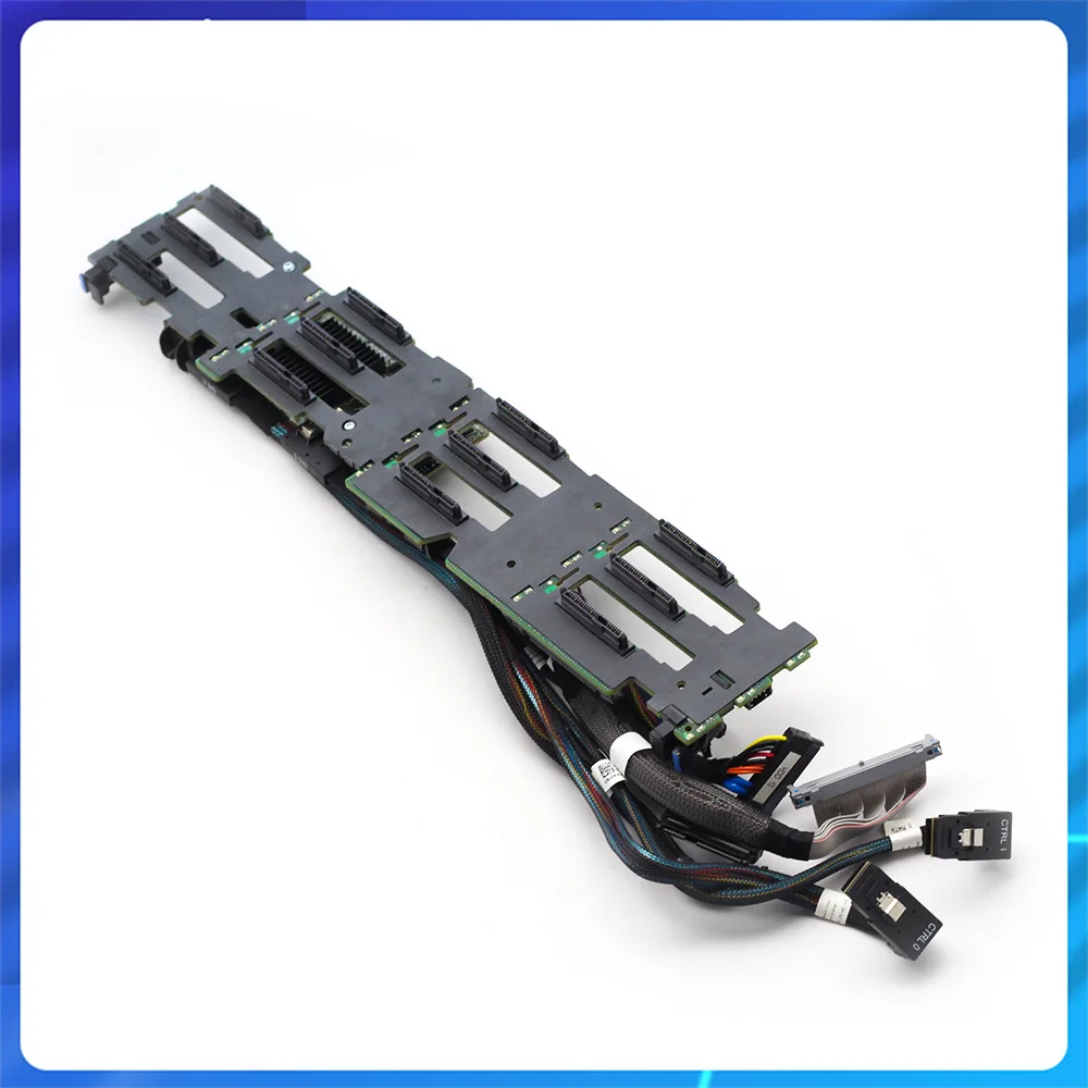 Original para dell poweredge r510 0y776m 06v580 0p745p 0y674p backplane com módulo e cabos placa de expansão