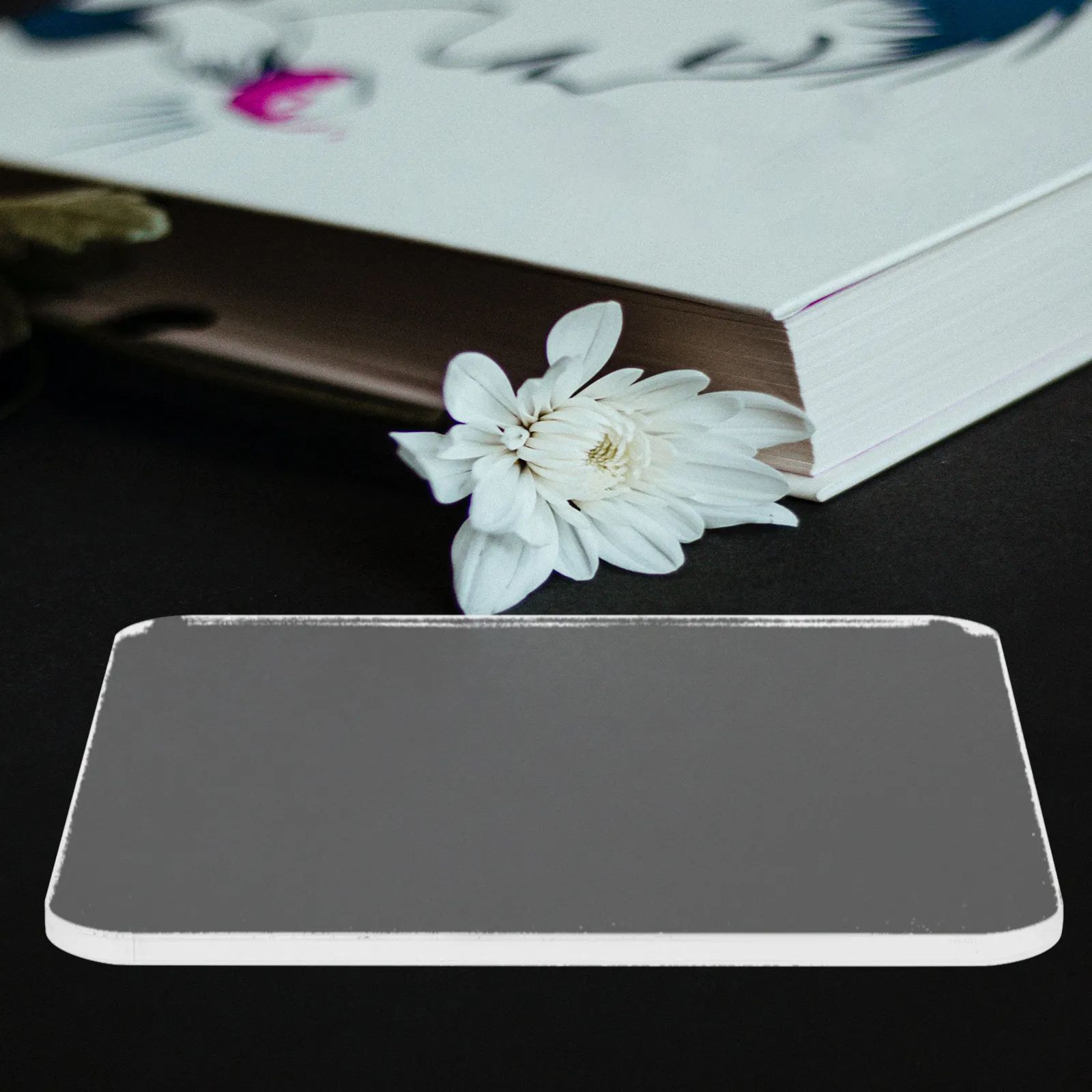 

6Pcs Acrylic Miniature Bases Clear Small Square Acrylic Display Bases for Action Figure Stand DIY Material for Miniature Base
