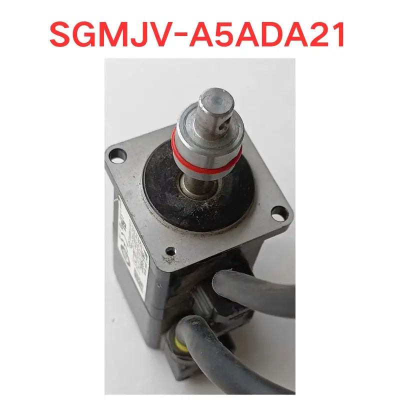 Used OEM disassembled parts SGMJV-A5ADA21 servo motor Functional test OK Fast delivery