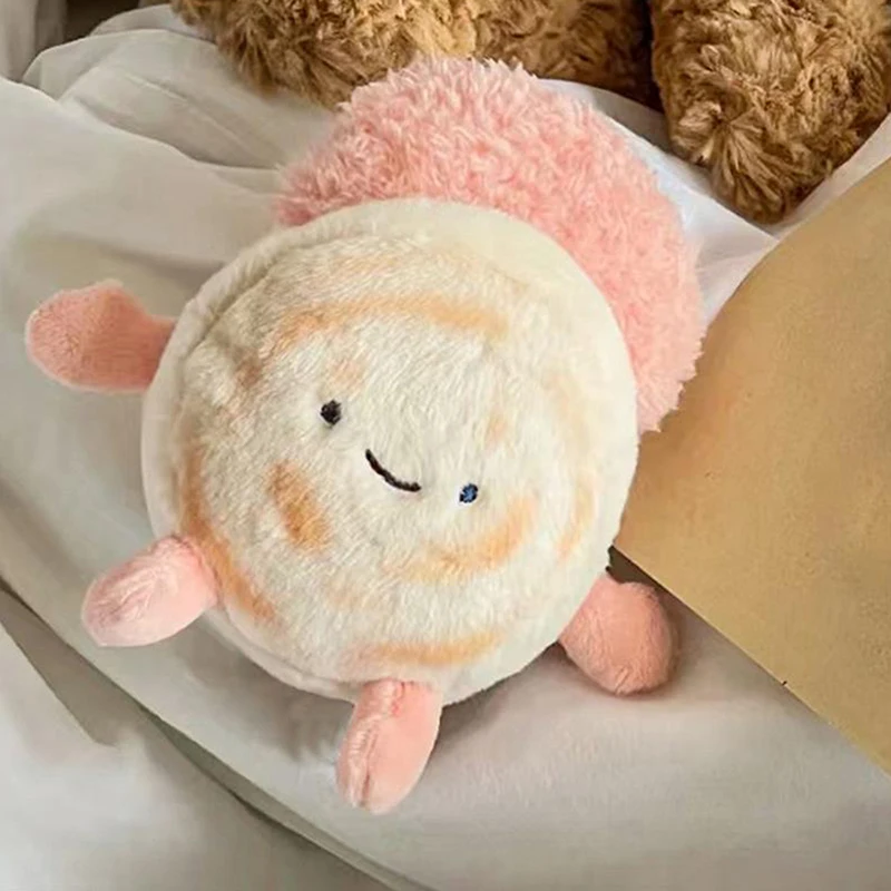 Muñecas de peluche creativas y bonitas de Xi'an Pink Roujiamo, llavero de muñeco de trapo suave, colgantes, bolsa femenina, adornos colgantes, juguetes de peluche, regalos para niños