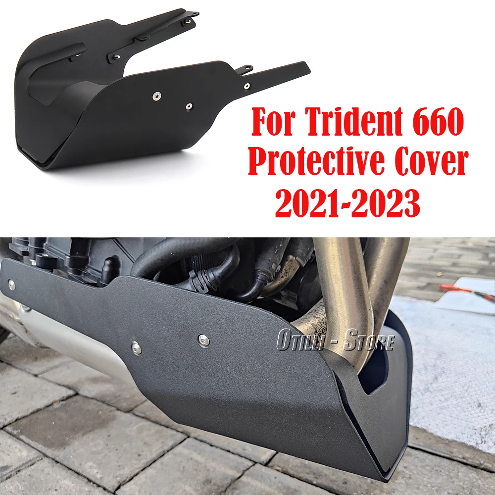 

Protective Cover Motorbike Engine Base Skid Plates Protective Cover For Trident 660 2021-2023 Chassis Guard Sport 660 2022-2023