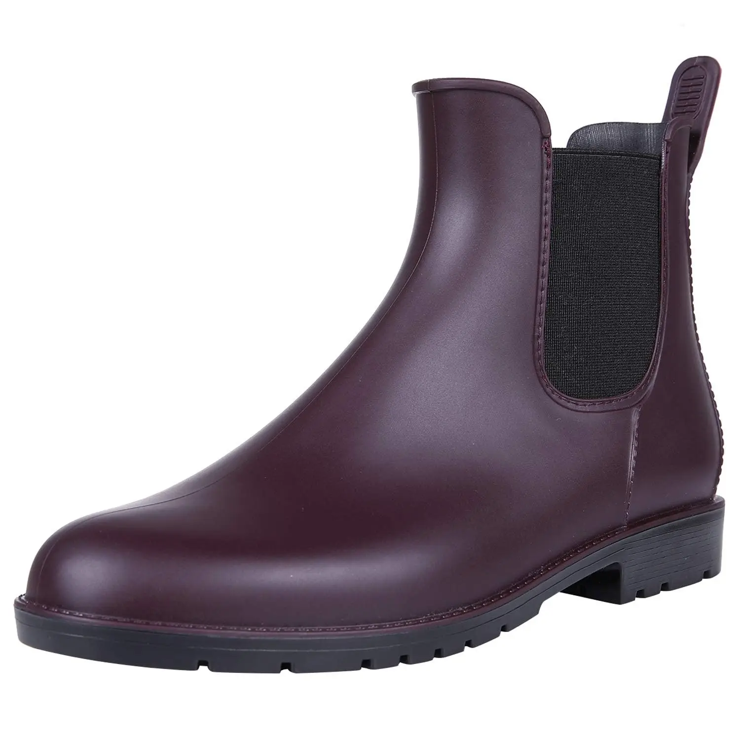 Gacimy-Bottes de Pluie pour Femme, Chaussures en Caoutchouc, Talons Bas, 4 Saisons, Durable, Imperméable, Antidérapant, Extérieur, Nouvelle Mode