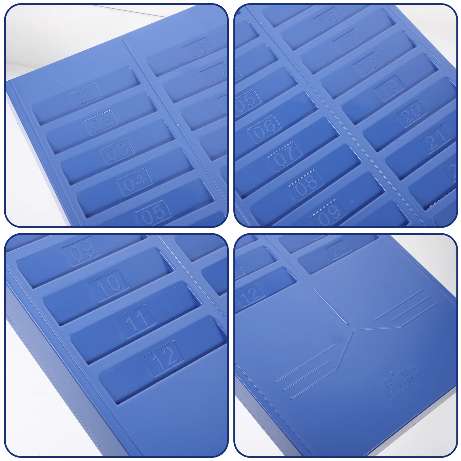 Wall Mounted Attendance Cards Shelf Retractable Time Cardholder Office Document Rack Time Cardholder Cards Holder