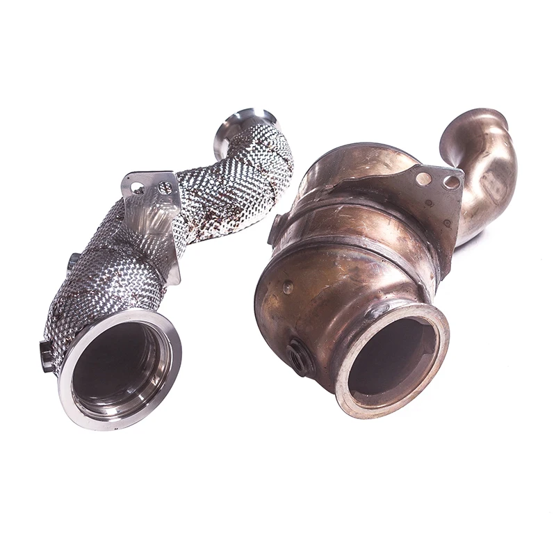 

Suitable for the 2013-2019 Mercedes-Benz GLC260 GLC300 Catless downpipe, this is a high performance stainless steel downpipe