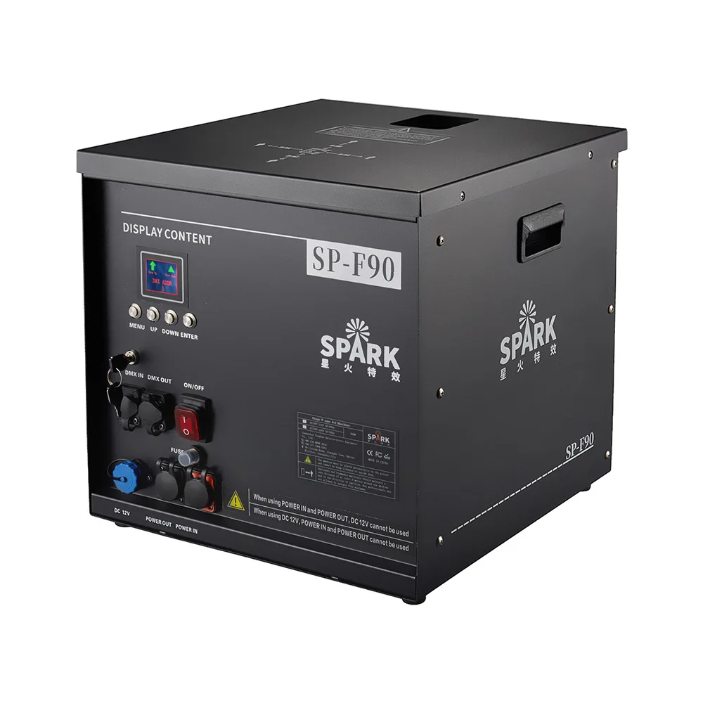 SP-90 مرحلة Spitfire 10 أمتار على ارتفاعات عالية مقاومة للماء Spitfire حقن مباشر مرحلة الأداء آلة لهب مهرجان الموسيقى