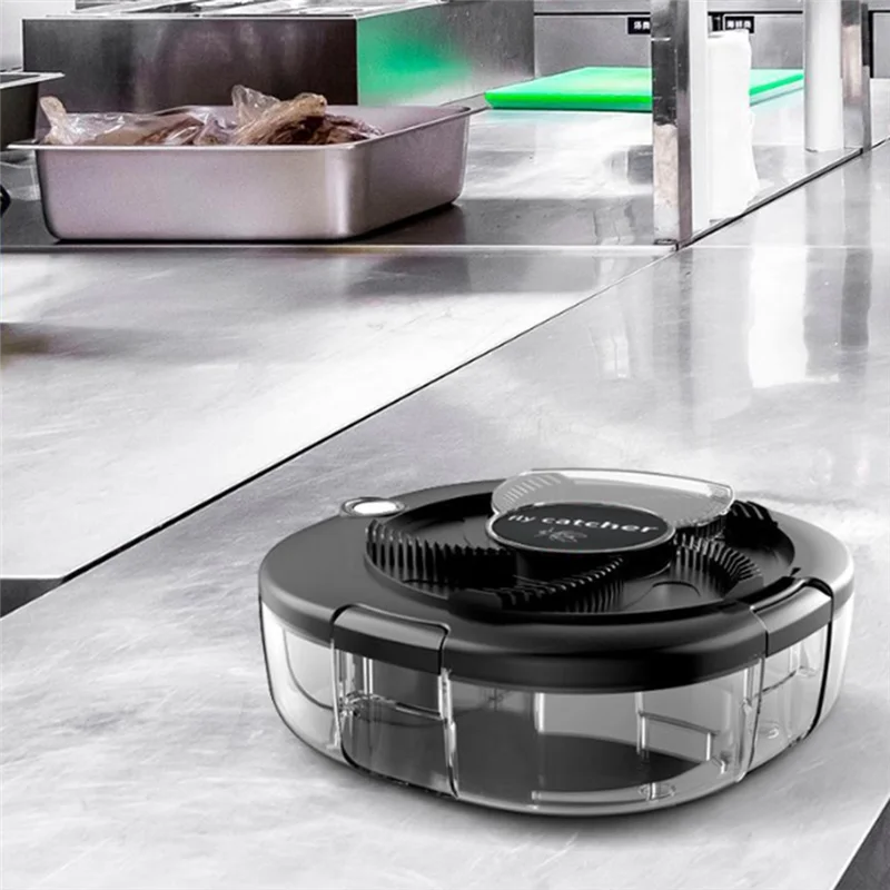 B98A-فخ الذباب الكهربائي المنزلي مع الطعوم التلقائي البعوض الماسك USB صائد الذباب لحديقة المطبخ المنزلية