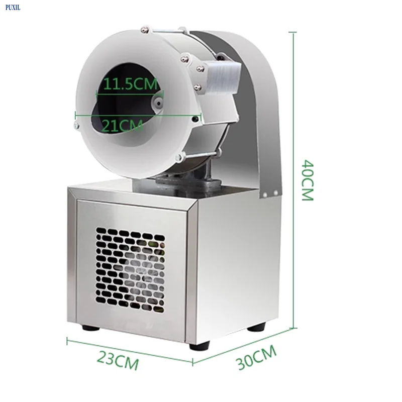 850W Potato Slicer for Commercial and Use Multifunctional Electric Stainless Steel Vegetable Cutter for Cucumber