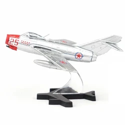 1:144 Scale MIG -15 Fighter Hero Flying Alloy Plane Model Collection Decoration Toy Adult Fans Collectible Static Display