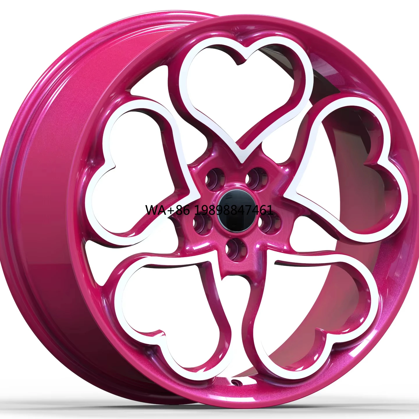 

Factory Direct Sweet Heart Forged Alloy pink Wheel Rims 18-22 Inch 5x120 PCD New Condition with 30mm 35mm 40mm Et