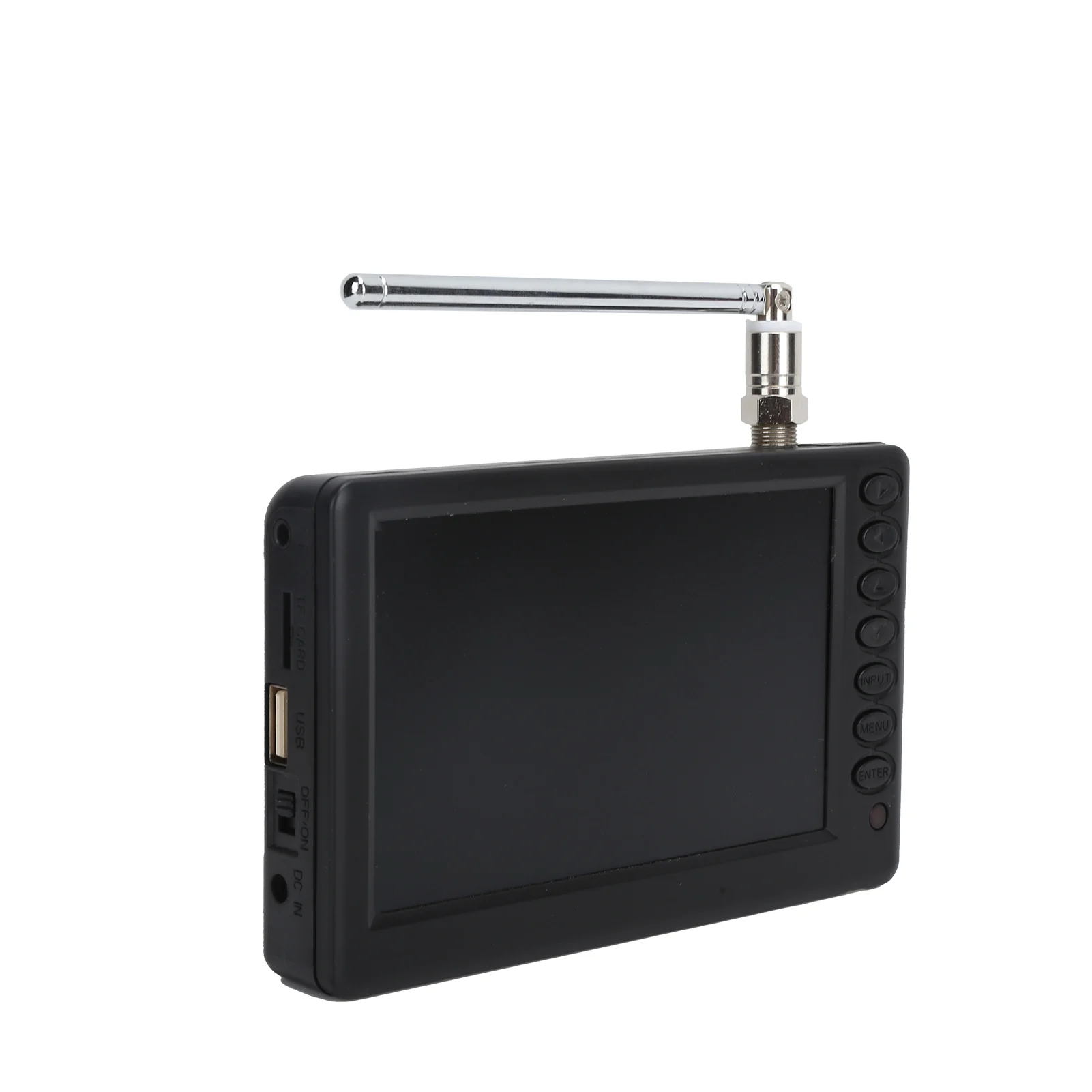 5 Inch Digital TV 1080P Stereo High Sensitivity Digital TV with USB Port &amp Memory Card Slot