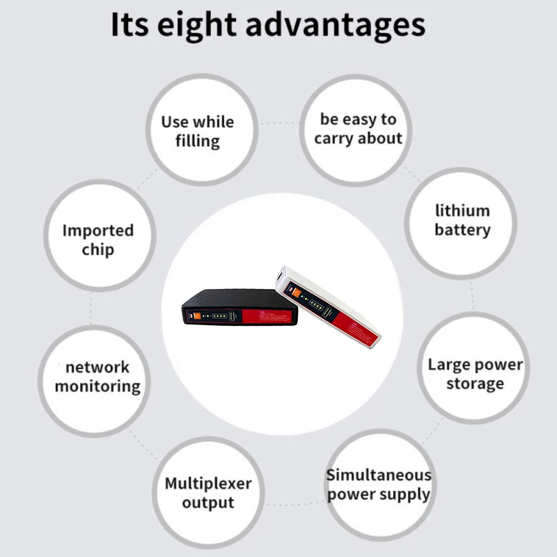 8000mAh Mini Portable Route UPS 5V-24V Uninterruptible Power Supply For WiFi Router Large Capacity Standby Power Adapter