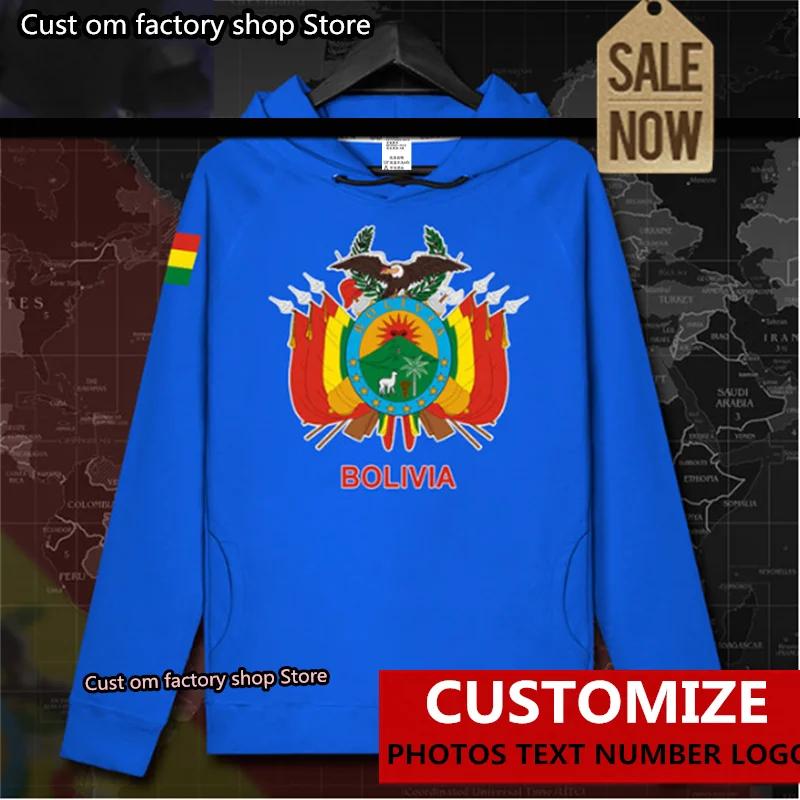 

Bolivia Bolivian BOL BO Buliwya Wuliwya mens hoodie pullovers hoodies men sweatshirt streetwear Sportswear tracksuit clothing