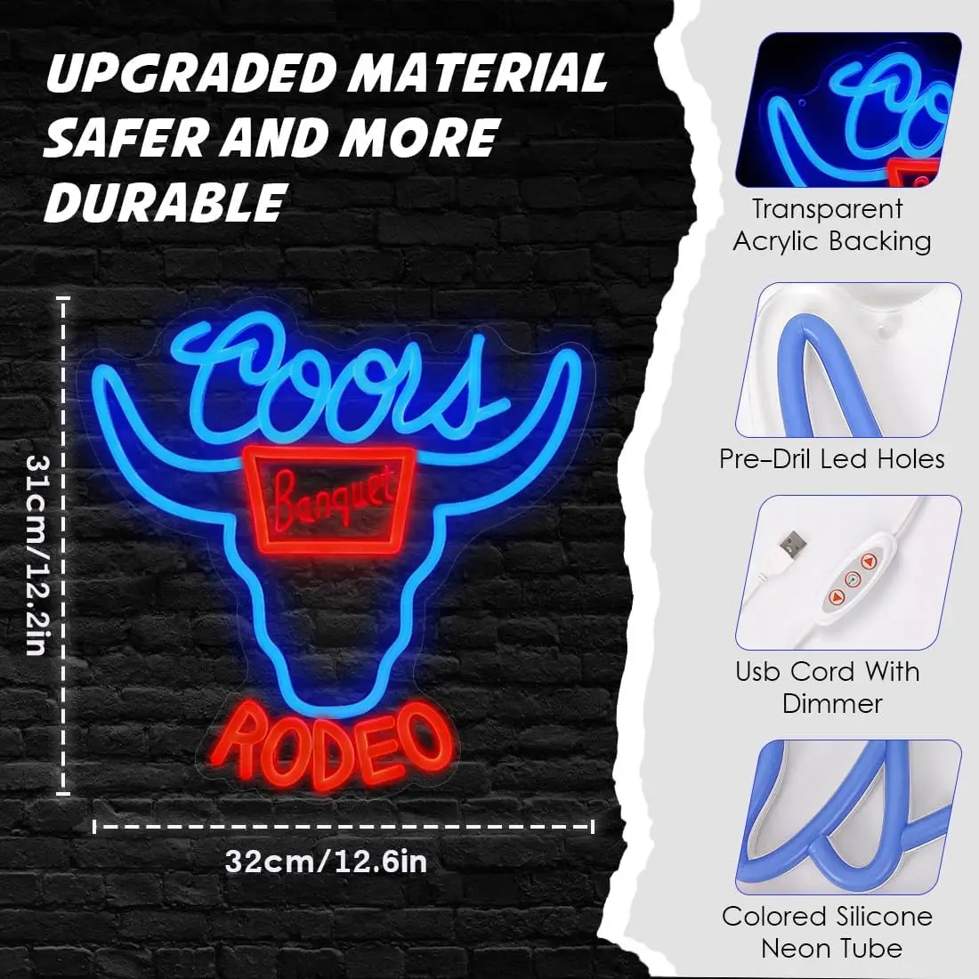 Ox Head Neon Sign L… - image