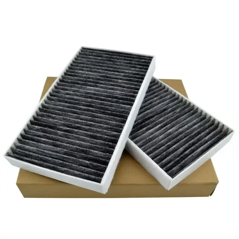 

1 Pair Cabin Air Filter Activated Carbon Odor-Eliminating Layer For Chevrolet Silverado Suburban Tahoe GMC Sierra Yukon NEW