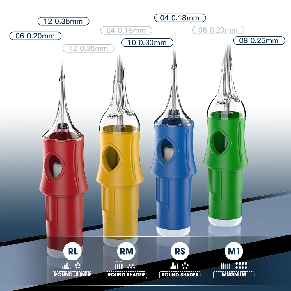 DQFART Tattoo Needles One Box/20Pcs 1205M1 1205RL 1205RM 1205RS High-quality Professional Tattoo Artists Supplies Body Art