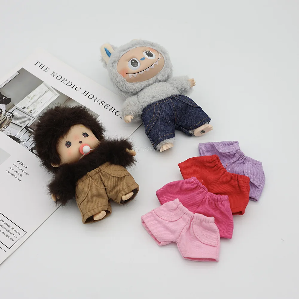 

Multi-Color Labubu Jeans for 1st-3rd Gen Vinyl Doll Denim Pants Outfit Casual Wear Collection