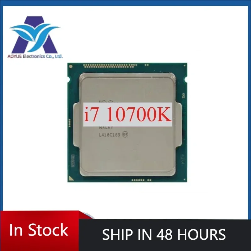 1pcs/lot perfect test Used Core i7 10700K i7-10700K 3.8GHz 8-Core 16-Thread LGA 1200 processor