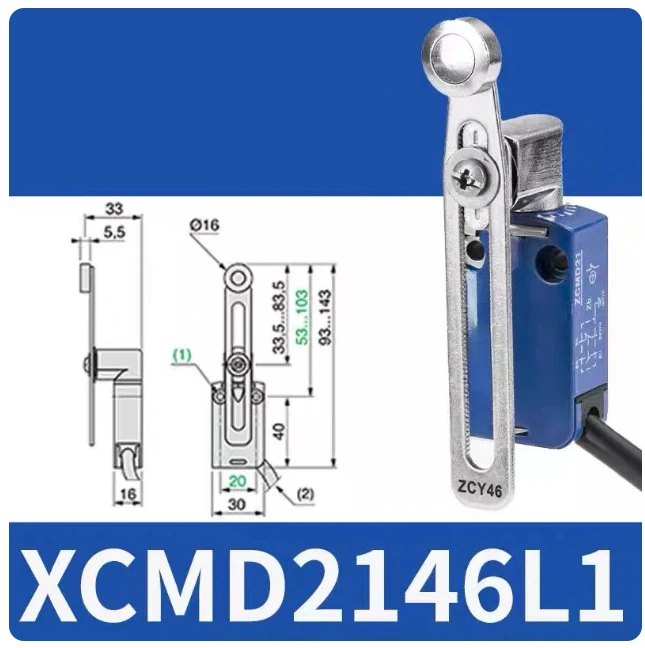 For schneider travel limit slot switch xcmd2146