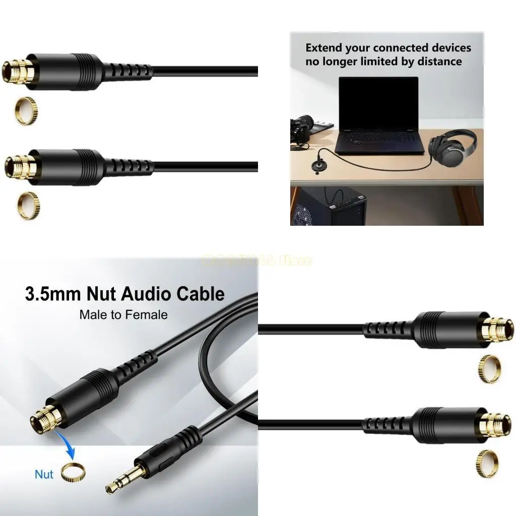 

F62C 3,5 мм Mono Audios Cable 1/8 -дюймовый аудионный шнур.