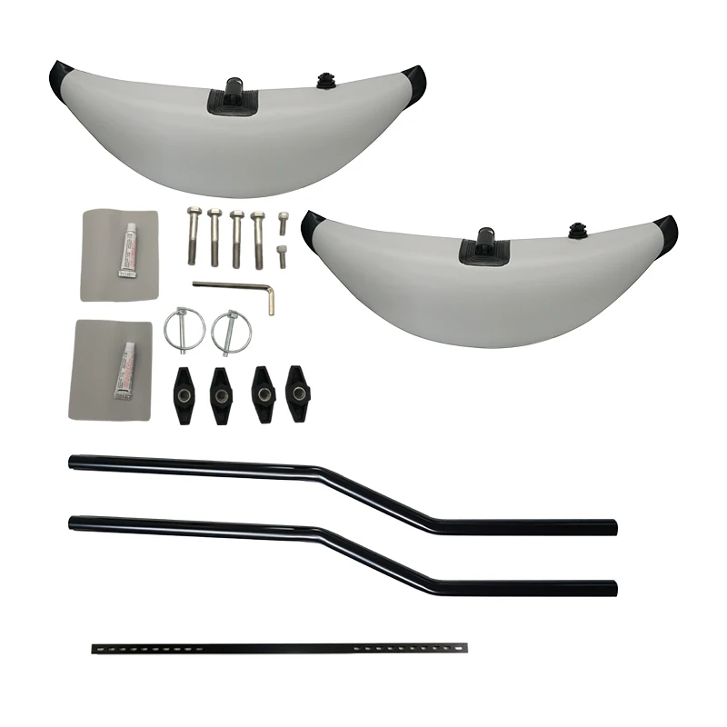 

YONK High Quality Fishing Kayak Outrigger PVC Inflatable Pontoon Fishing Float Tube Buoy Kayak Stabilizer Kit