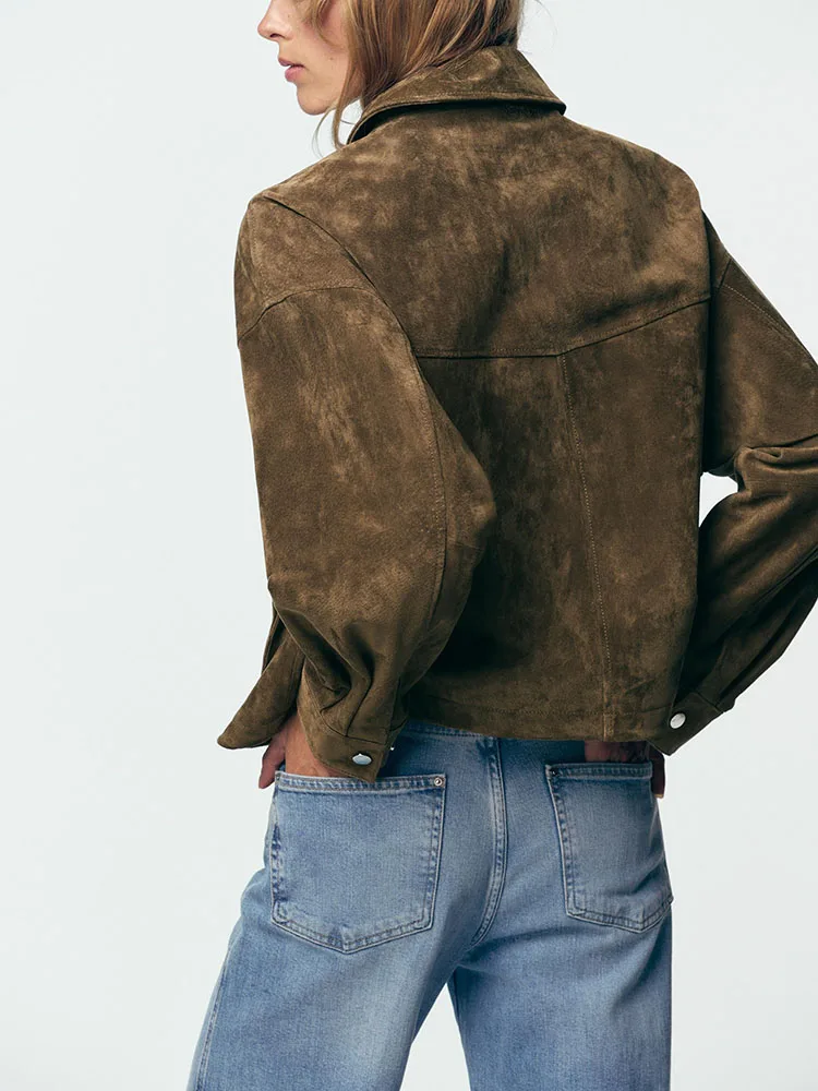 スイートカジュアルレザージャケット レディース ファッション 快適 新作 秋シーズン アウターウェア エレガント レディースコート