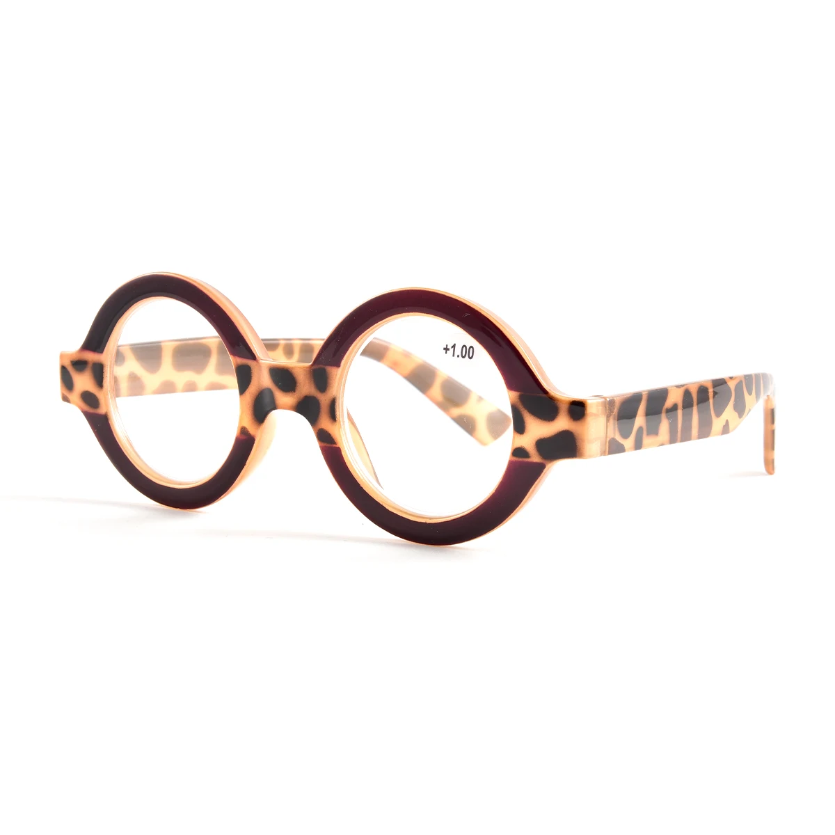 ريترو خمر إطار دائري نظارات للقراءة للنساء الرجال الكلاسيكية طول النظر الشيخوخي قارئ نظارات مع الديوبتر + 1.0 إلى + 4.0 النظارات