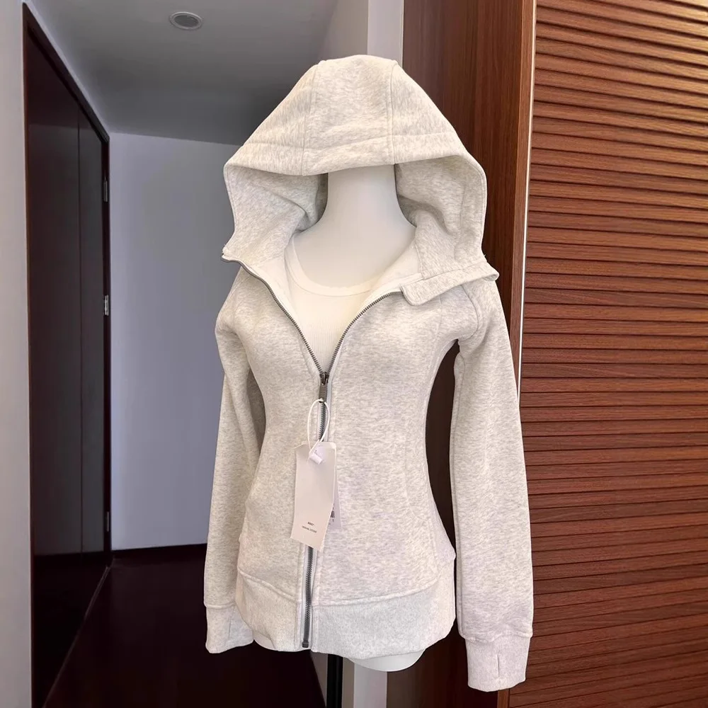 

Slim-fit Jacket Sweater Spring and Autumn Clothes Hooded 2025 New