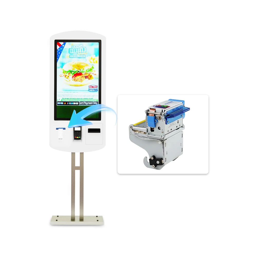 MASUNG MS- EP5860-V 60mm Kiosk Thermal Ticket Printer Direct Thermal Printing For Self-service Vending Machines Bank ATM