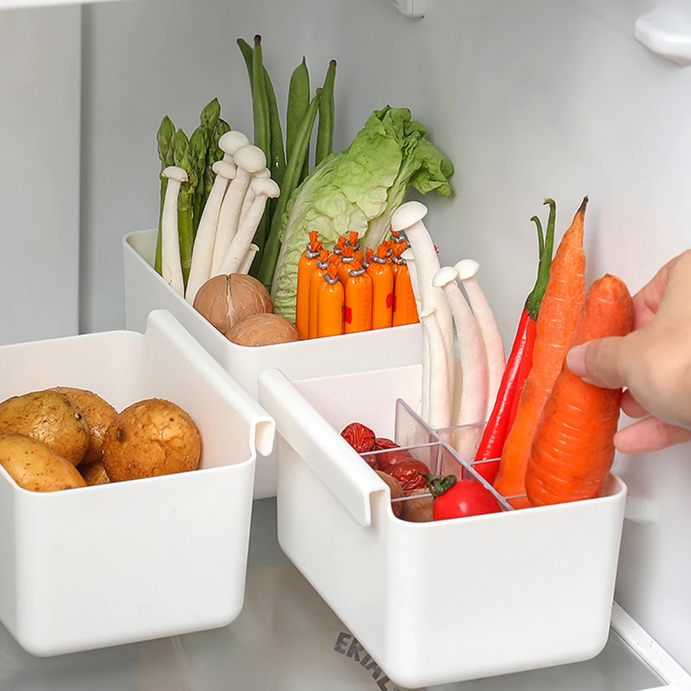 

Fridge Side Door Hanging Organizer Small Refrigerator Box Kitchen Sauce Storage Container Clear Organizer