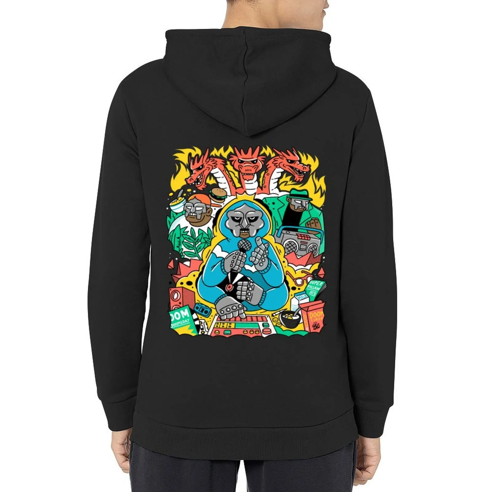 

MF DOOM & FRIENDS T-Shirt Hoodie graphic t shirts men mens clothes winter clothes autumn new products hoodie for men
