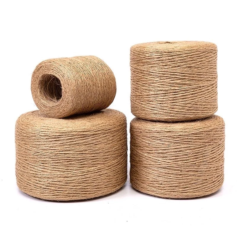 Natural Vintage Rope Jute Ribbon Crafts DIY Natural Cord String Jute Thread Twine Jewelry Making Party Wedding Christmas Decor