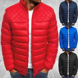 2023 autunno inverno uomo colletto rialzato cerniera cotone Jacke top caldo confortevole uomo giacche top comodo piumino