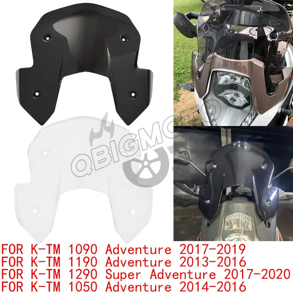 Moto Strada Sport Bike Parabrezza Parabrezza PER K-TM 1090 1290 Super Adventure R 2017-2020 1190 1050 ADV R 2013-2016