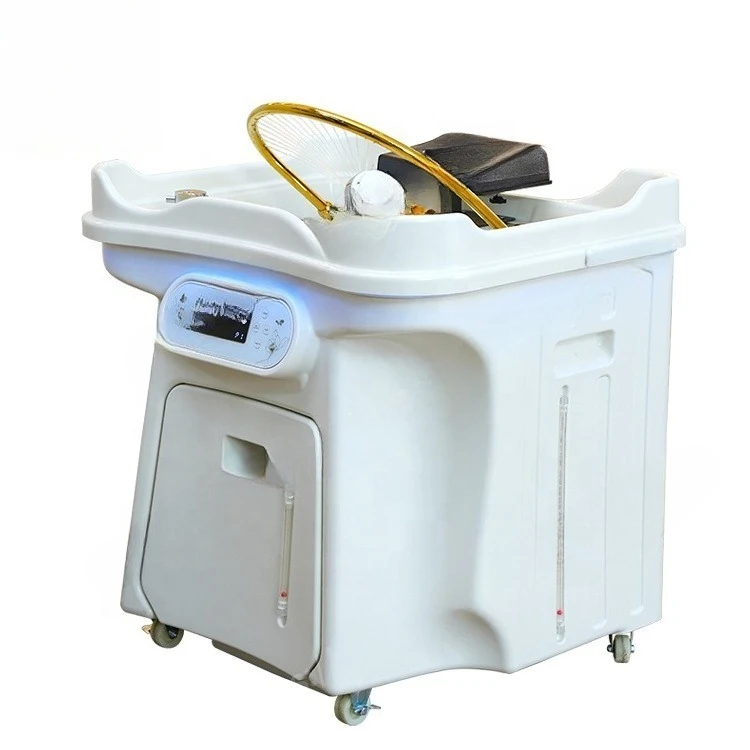 

Beauty Salon Head Spa Equipment Mobile Hair Wash Basin Shampoo Basin Portable Shampoo Sink