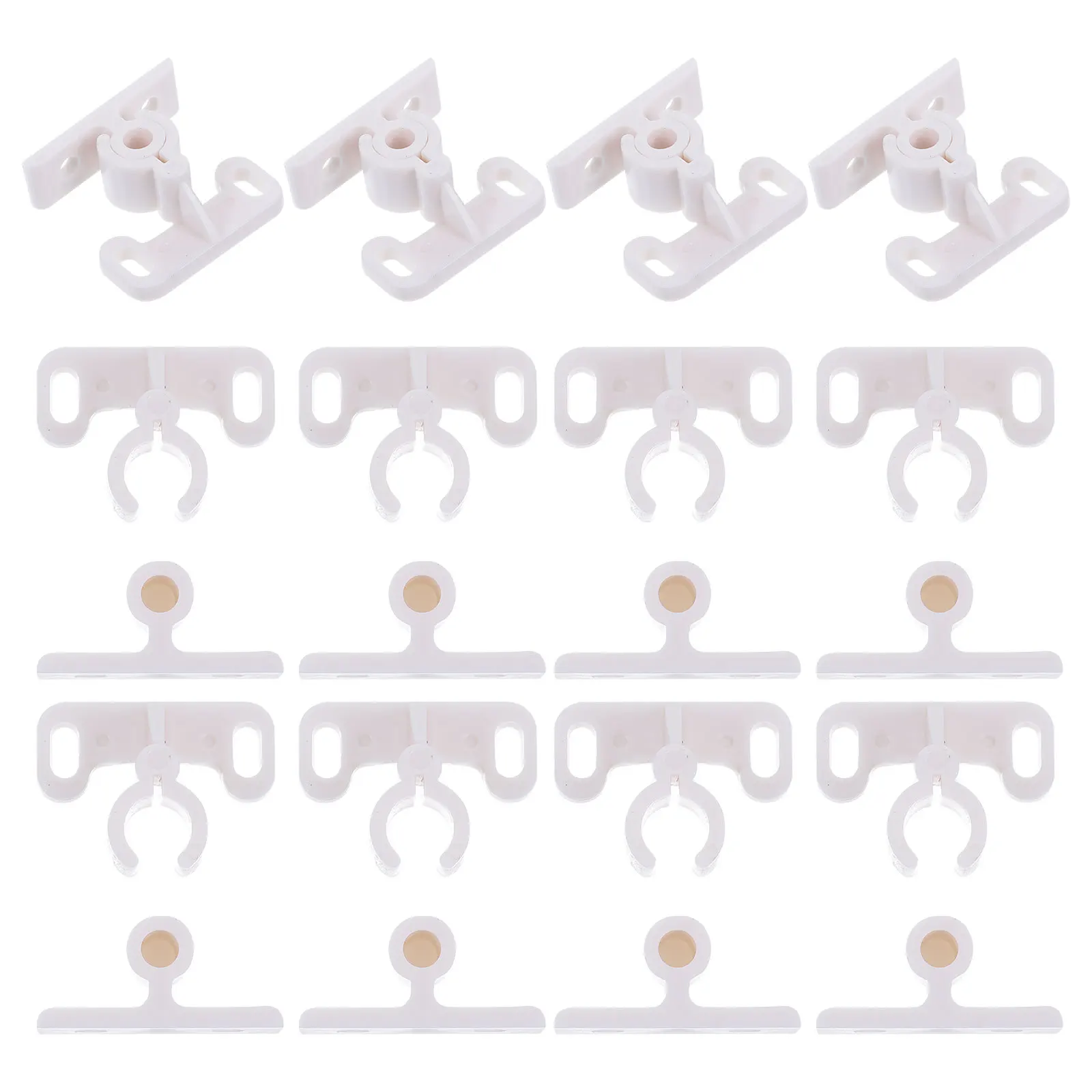 

12Pcs Ball Catch Cabinet Door Latch Fine Workmanship Durable Plastic for Furniture Ball Catch Cabinet Door Catches