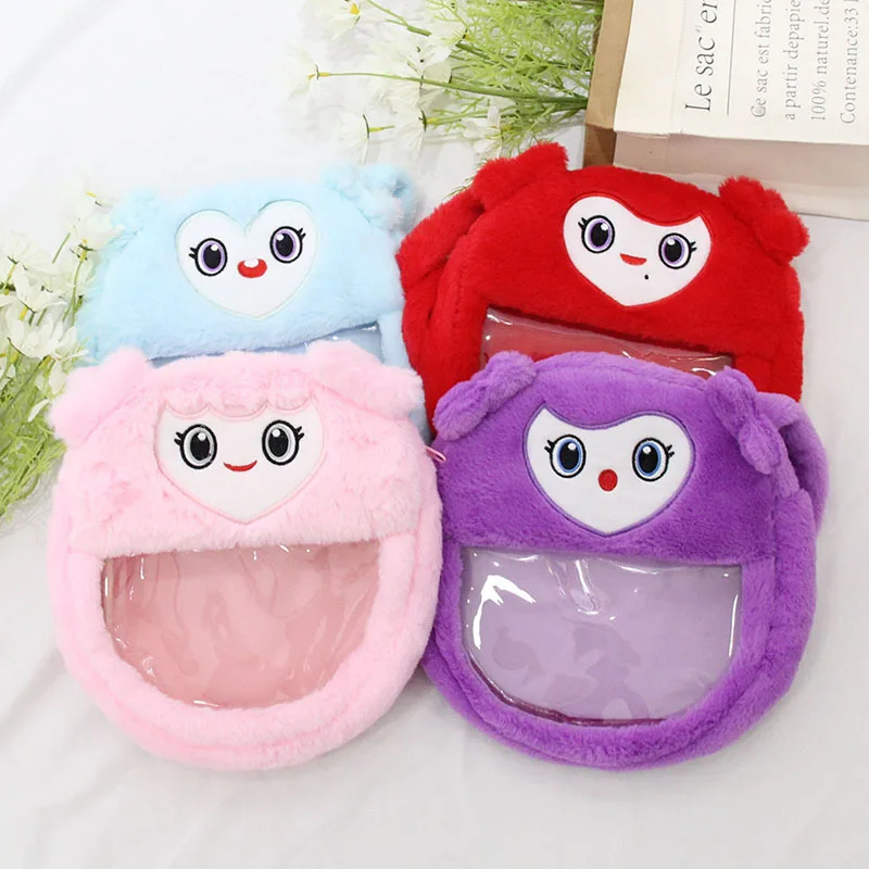 KPOP MOMO NAYEON CHAEYOUNG SANA Cartoon Plush Handbag High Quality Cotton Shoulder Bag Boys Girls Cute DIY Ita-bag Fans Gift