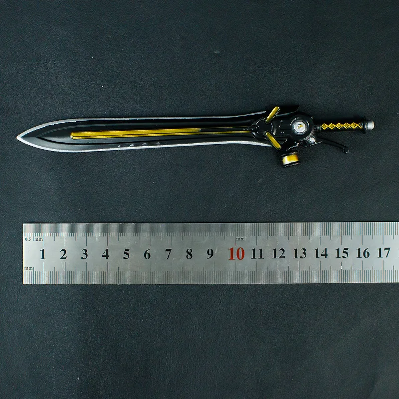 17 CM Game Peripherals Sword Metal Craft Weapons Model Collectible Desk Ornaments Creative Birthday Gifts for Boyfriend Boy Toy