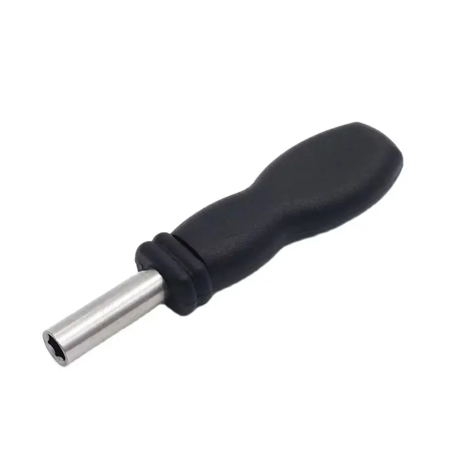 

Black Hex Wrench With Magnet Extend Handle for 3.8 4.5 Security Bit For Game Console 240pcs/lot