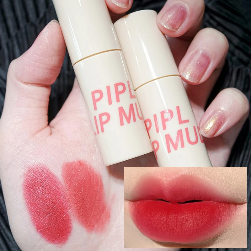 Nhung Matte Son Bóng Chống Thấm Nước Bền Nude Son Dưỡng Môi Nữ Đỏ Lip Tint Làm Đẹp Đựng Son Mỹ Phẩm Trang Điểm 1 Máy Tính